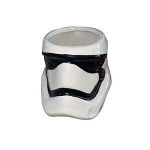 Star Wars First Order Stormtrooper 3D Sculpted Ceramic Helmet Coffee Mug Cup Zak
